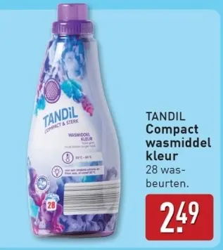 Aanbieding: Compact wasmiddel kleur