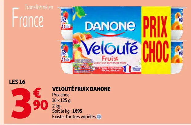 Offre: Velouté fruix