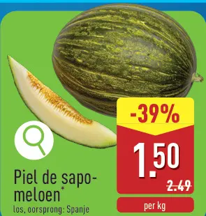 Promotie: Piel de sapo-meloen