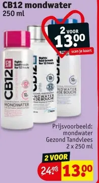 Aanbieding: CB12 mondwater
