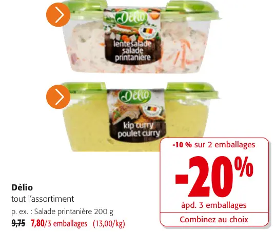 Offre: Salade printanière