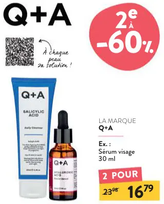 Offre: Sérum visage
