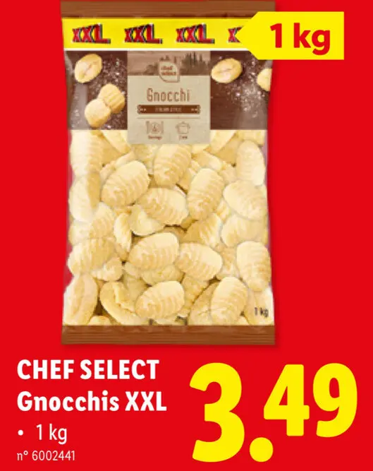 Offre: Gnocchis XXL
