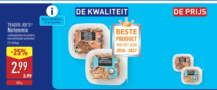 Promotie: Notenmix
