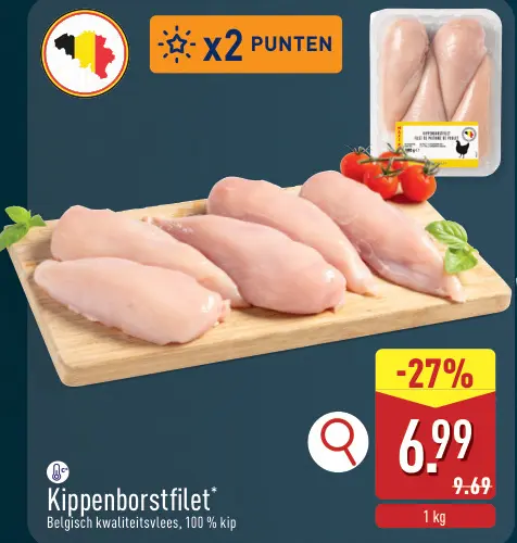 Promotie: Kippenborstfilet