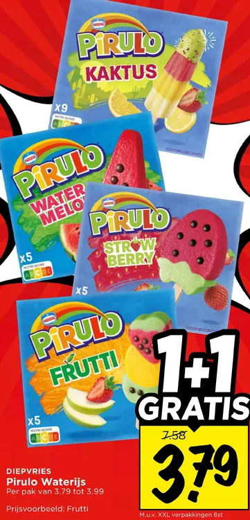 Aanbieding: Pirulo Waterijs