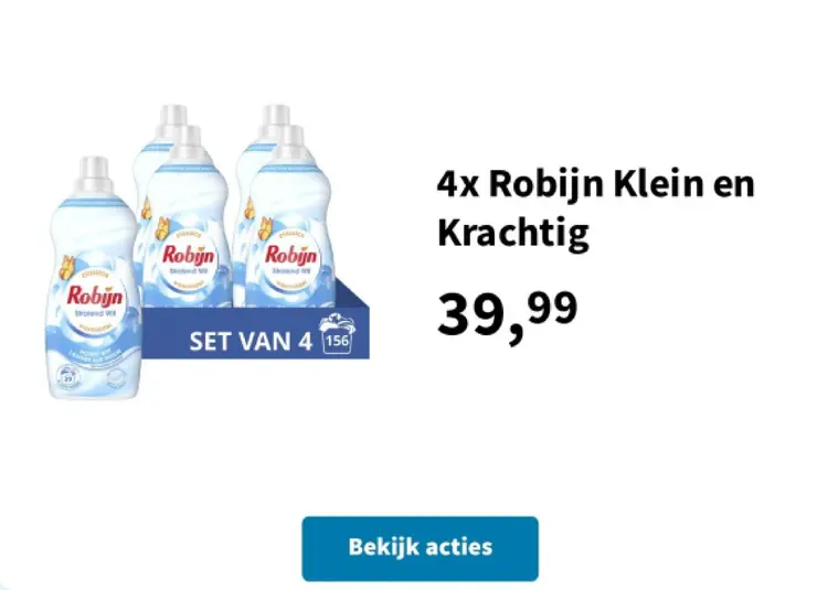 Promotie: Robijn Klein en Krachtig