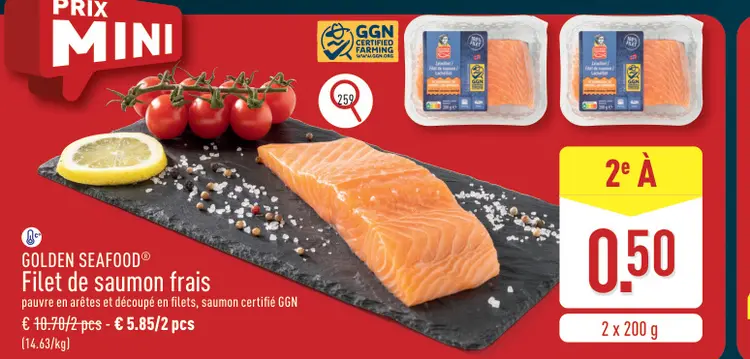 Offre: Filet de saumon frais