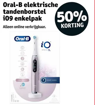 Aanbieding: Oral-B elektrische tandenborstel iO9 enkelpak