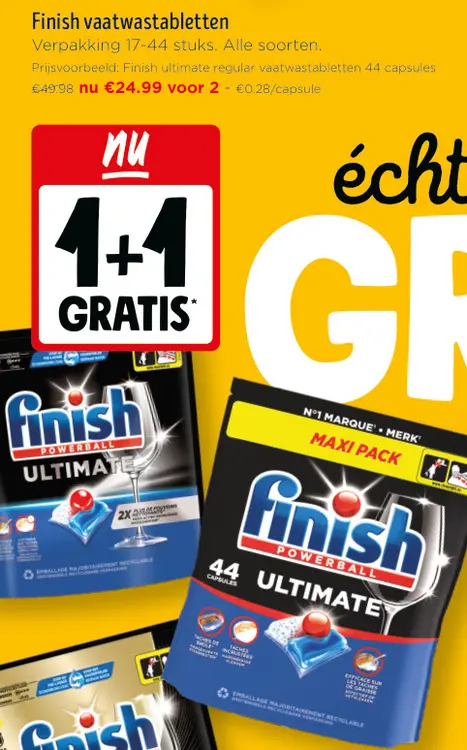Promotie: Finish vaatwastabletten
