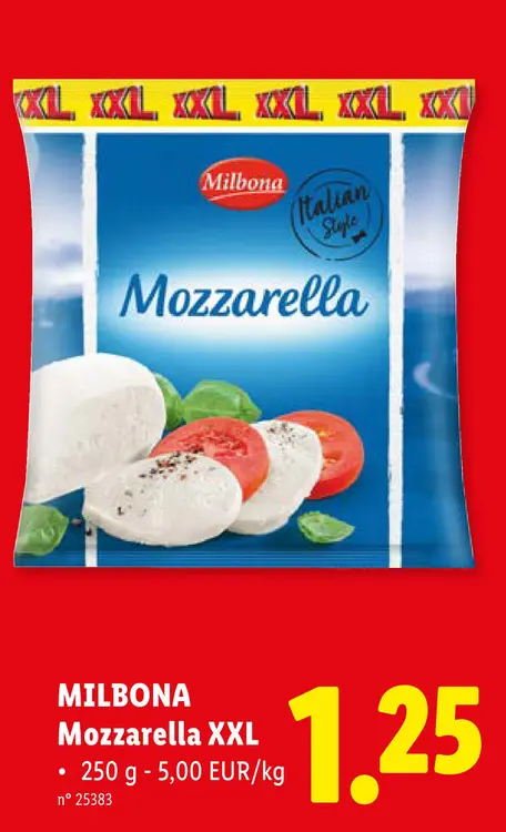 Offre: Mozzarella XXL