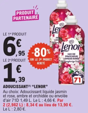 Offre: Adoucissant "Lenor"