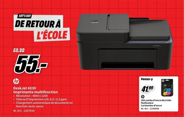 Offre: DeskJet 4330