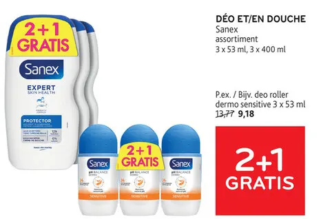 Offre: Déo et/en douche