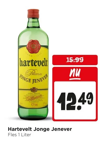 Aanbieding: Hartevelt Jonge Jenever