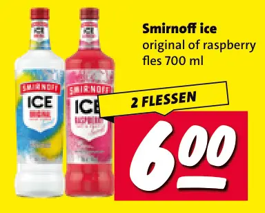 Aanbieding: Smirnoff ice