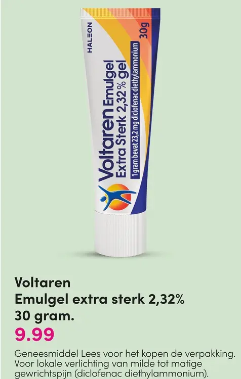Aanbieding: Voltaren Emulgel extra sterk