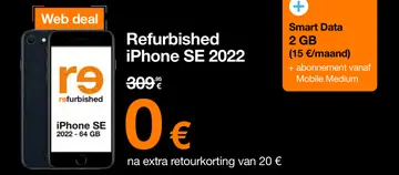 Aanbieding: iPhone SE 2022