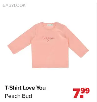 Aanbieding: T-Shirt Love You