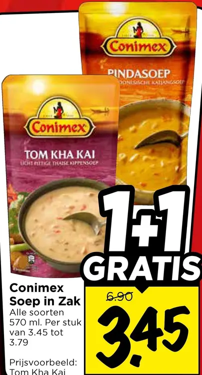 Aanbieding: Soep in Zak