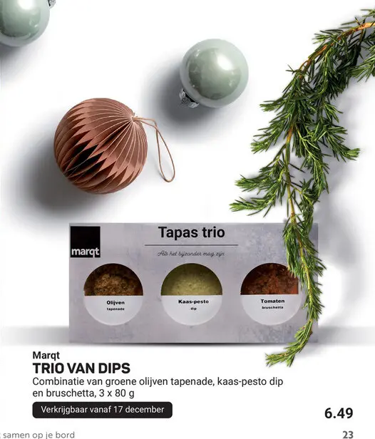 Aanbieding: Tapas trio