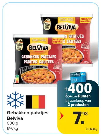 Promotie: Gebakken patatjes
