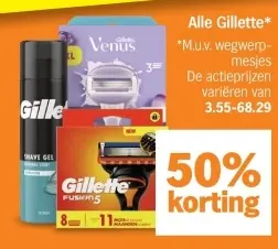 Aanbieding: Alle Gillette