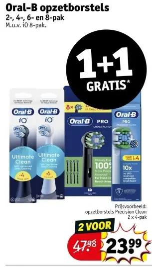 Aanbieding: Oral-B opzetborstels