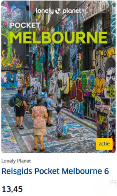 Aanbieding: Lonely Planet Reisgids Pocket Melbourne 6