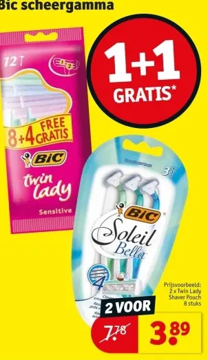 Promotie: Bic scheergamma