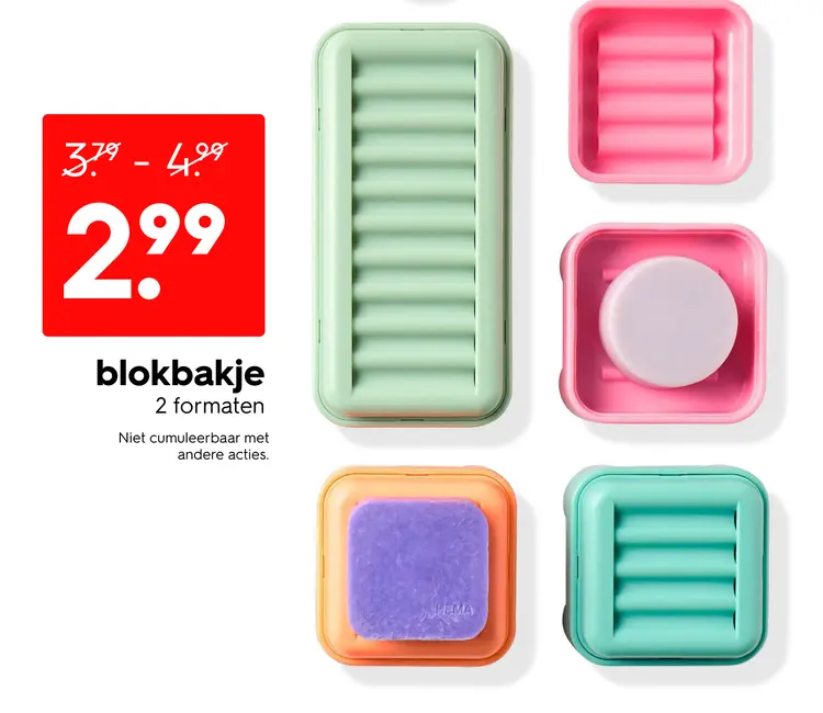 Promotie: blokbakje