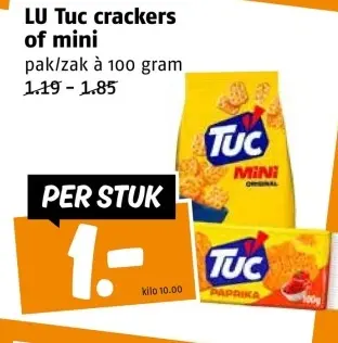 Aanbieding: Tuc crackers