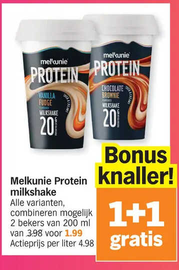 Offre: Protein milkshake