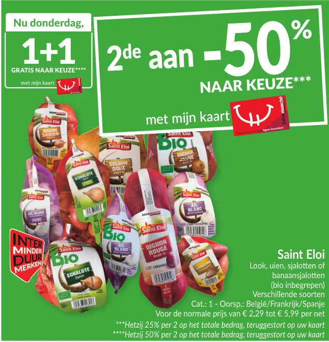 Promotie: Look, uien, sjalotten of banaansjalotten