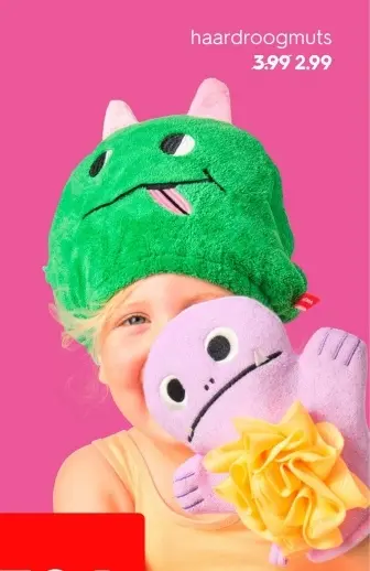 Aanbieding: haardrogmuts