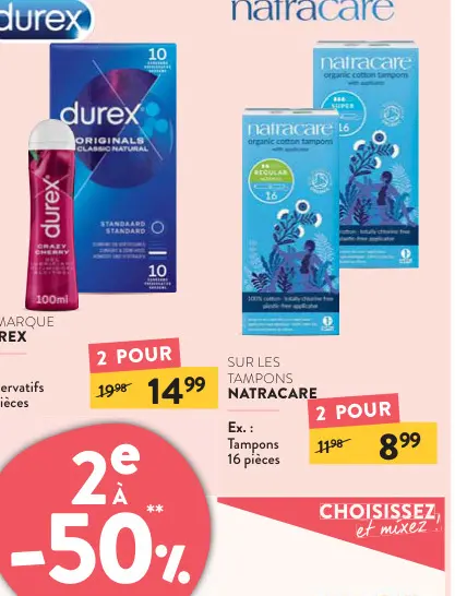 Offre: Tampons