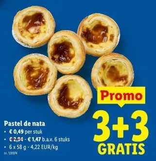 Promotie: Pastel de nata