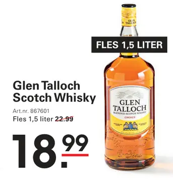 Aanbieding: Glen Talloch Scotch Whisky