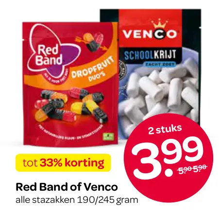Aanbieding: Red Band of Venco
