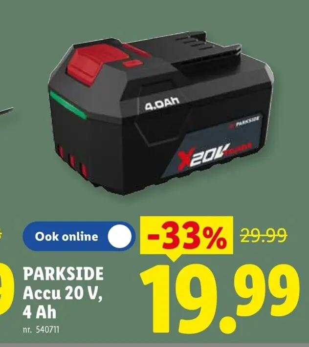 Promotie: Accu