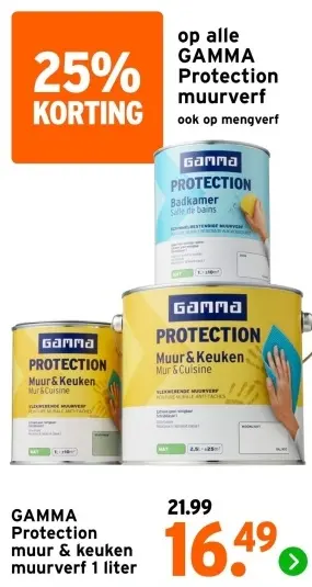Aanbieding: Protection muurverf