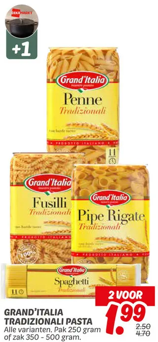 Aanbieding: Tradizionali pasta