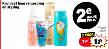Aanbieding: Kruidvat shampoo Daily Mild 