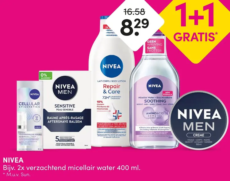 Aanbieding: Gezichtsverzorging en reiniging