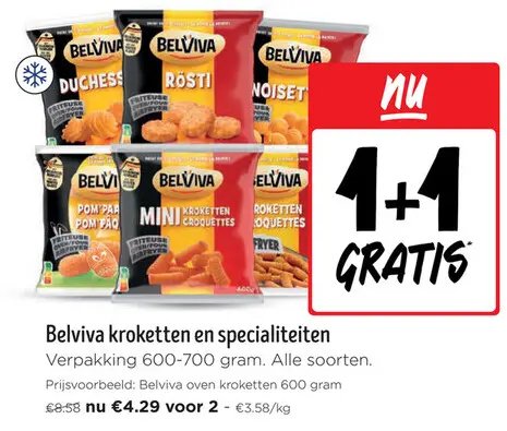 Promotie: kroketten en specialiteiten