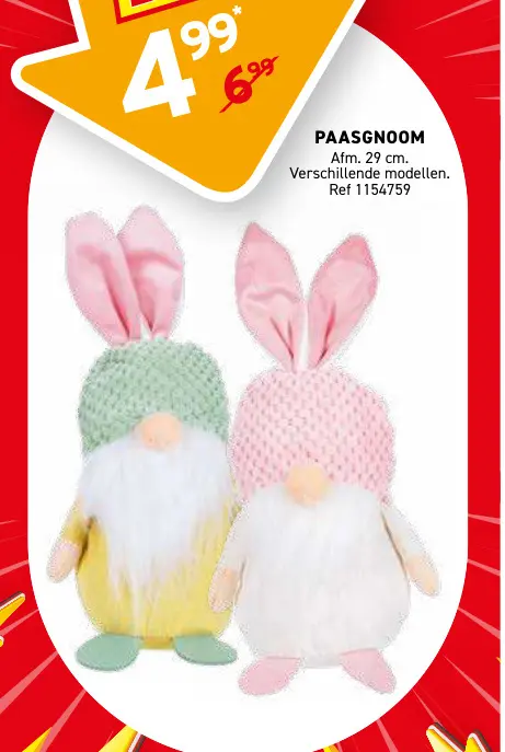 Promotie: Paasgnoom