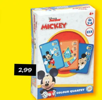 Promotie: Disney Junior Mickey Colour Quartet