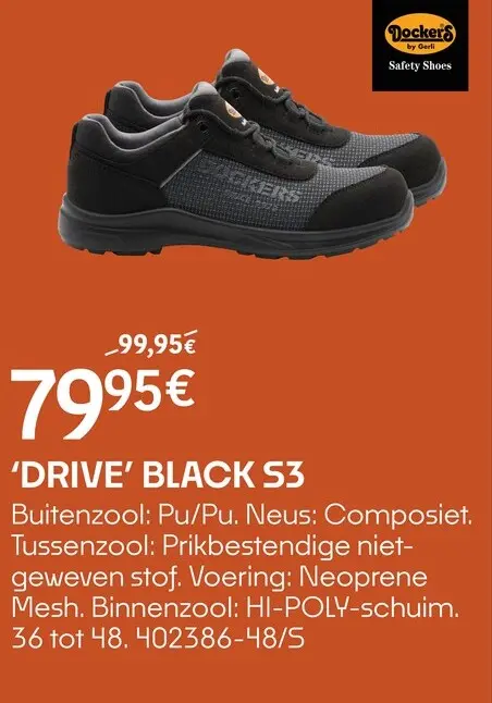 Promotie: 'drive' black s3