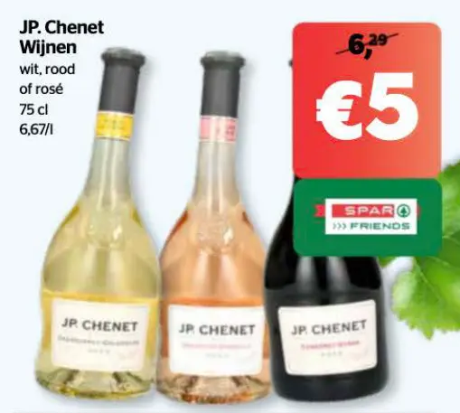 Promotie: JP. Chenet Wijnen