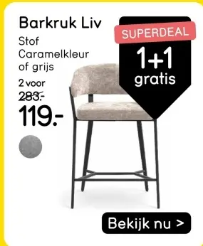 Aanbieding: Barkruk Liv